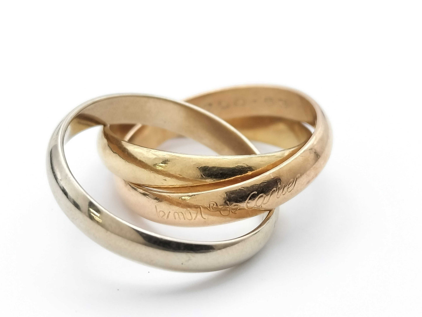 Cartier Trinity #53 750 9.3g Ring