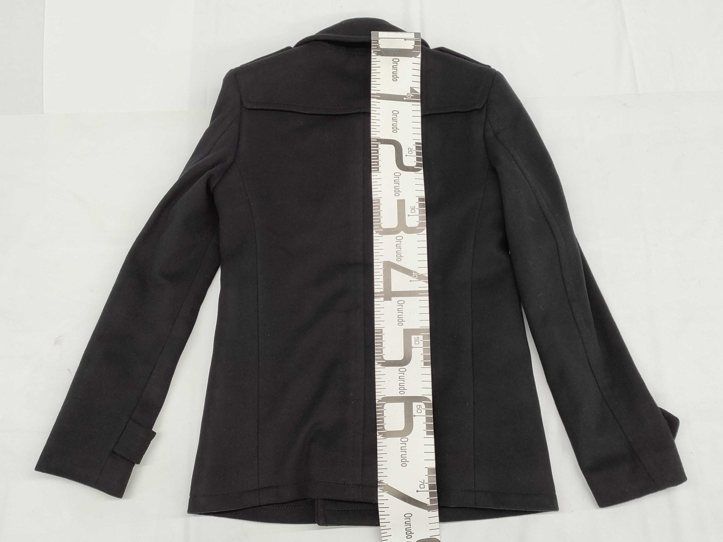 BURBERRY Wool and Cashmere Peacoat, Excellent Condition, Size 46