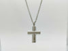 BVLGARI Latin Cross Necklace, WG 750, 9.2g