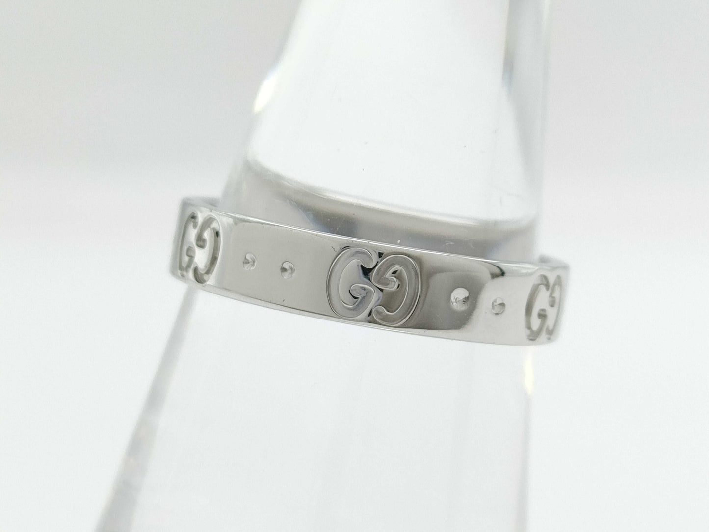 GUCCI Icon #15 WG 750 3.7g Ring