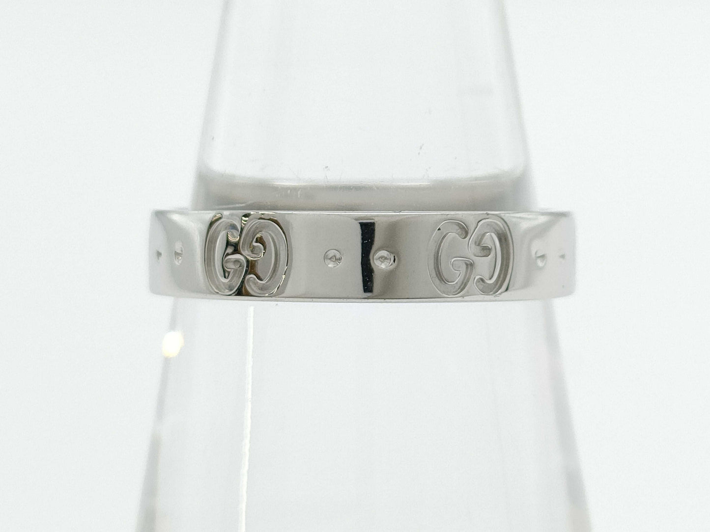 GUCCI Icon #15 WG 750 3.7g Ring