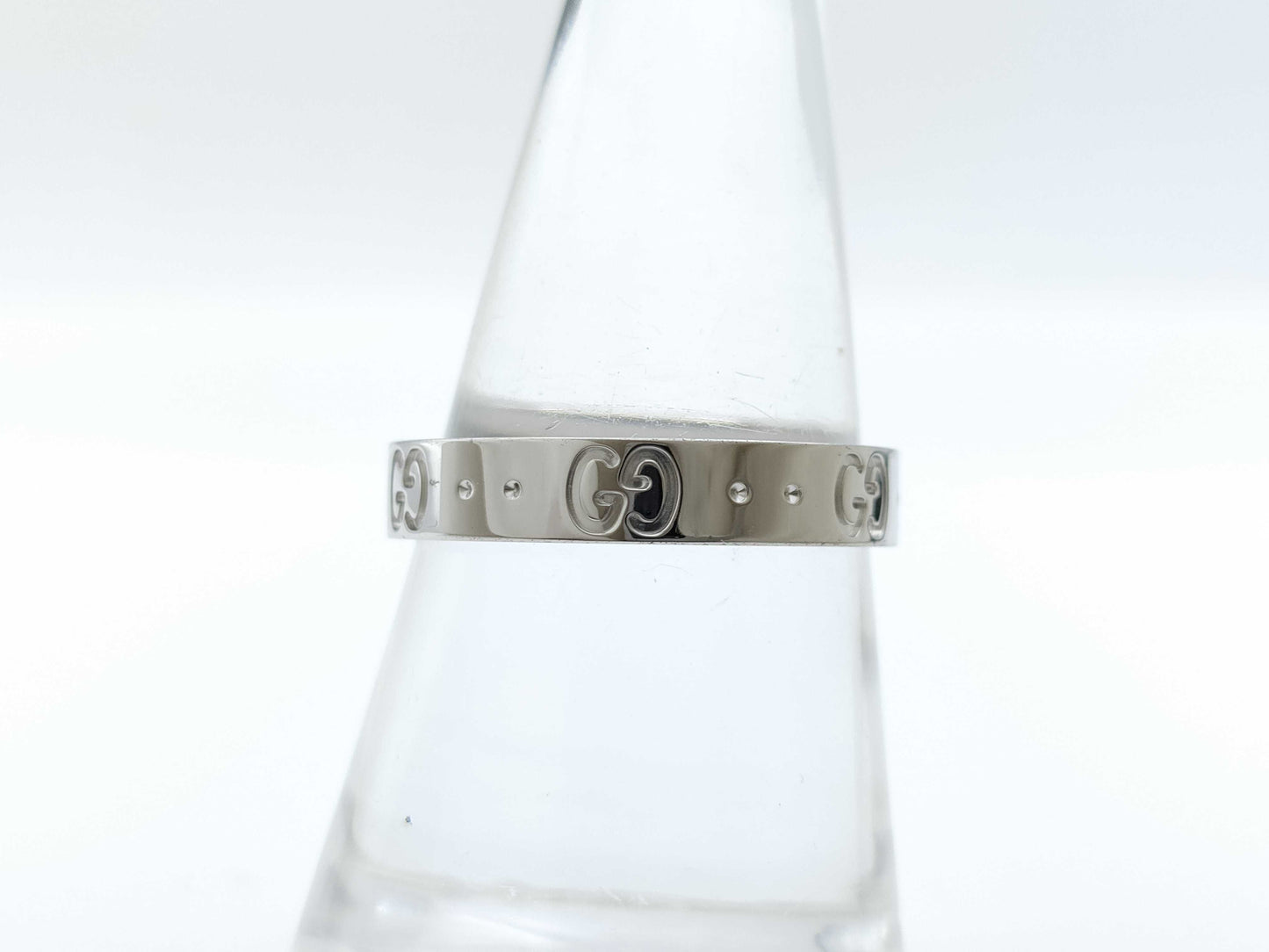 GUCCI Icon #18 WG 750 4.1g Ring