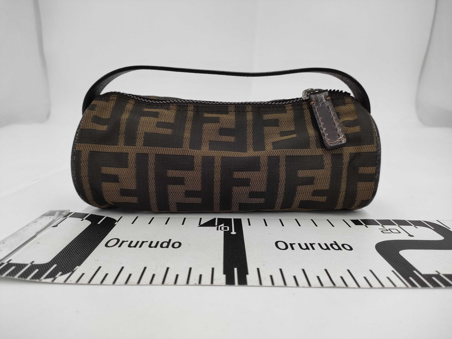 FENDI Zucca pattern pouch handbag