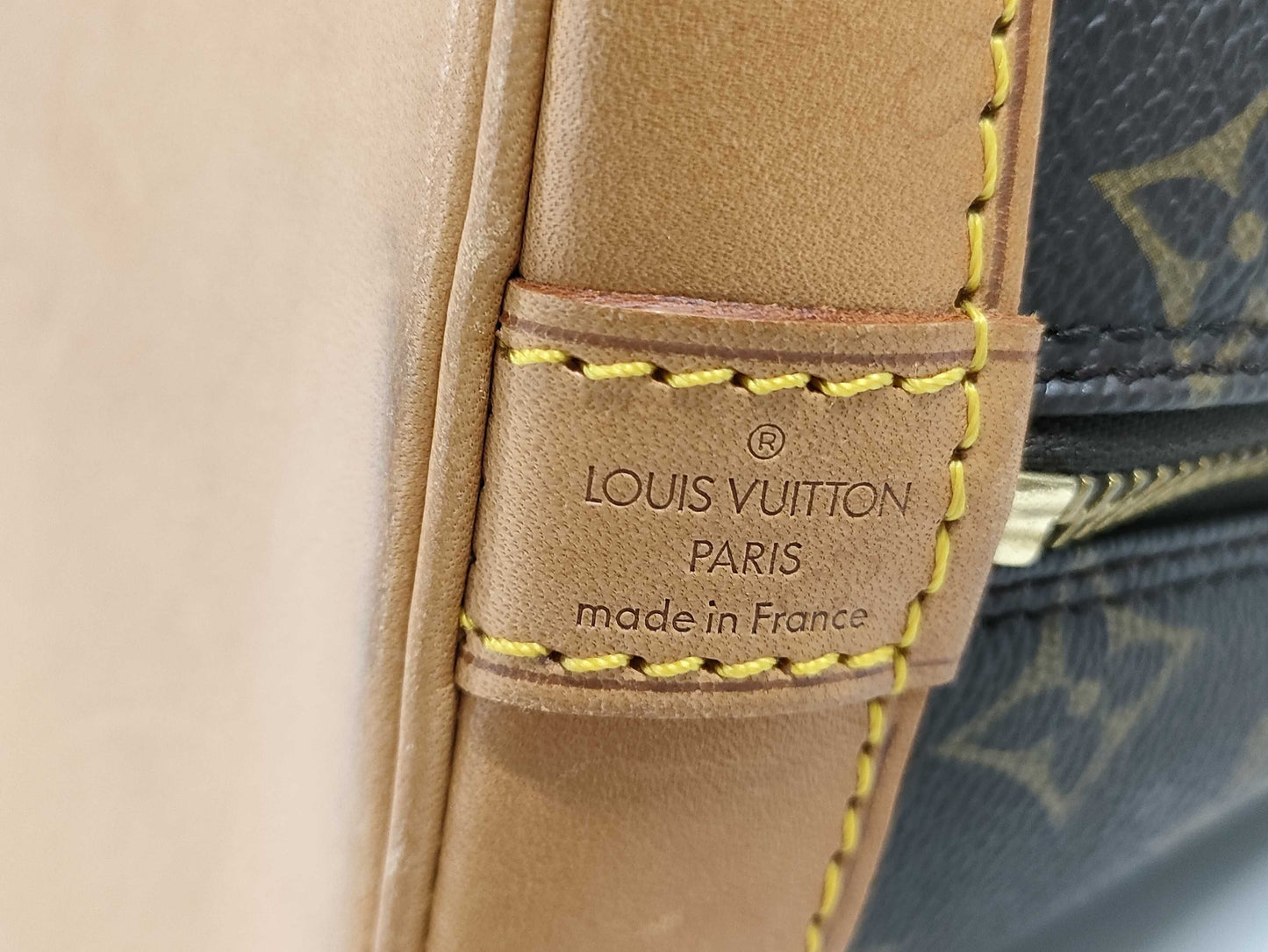 LOUIS VUITTON Monogram Alma M51130 VI1922 Brown Handbag