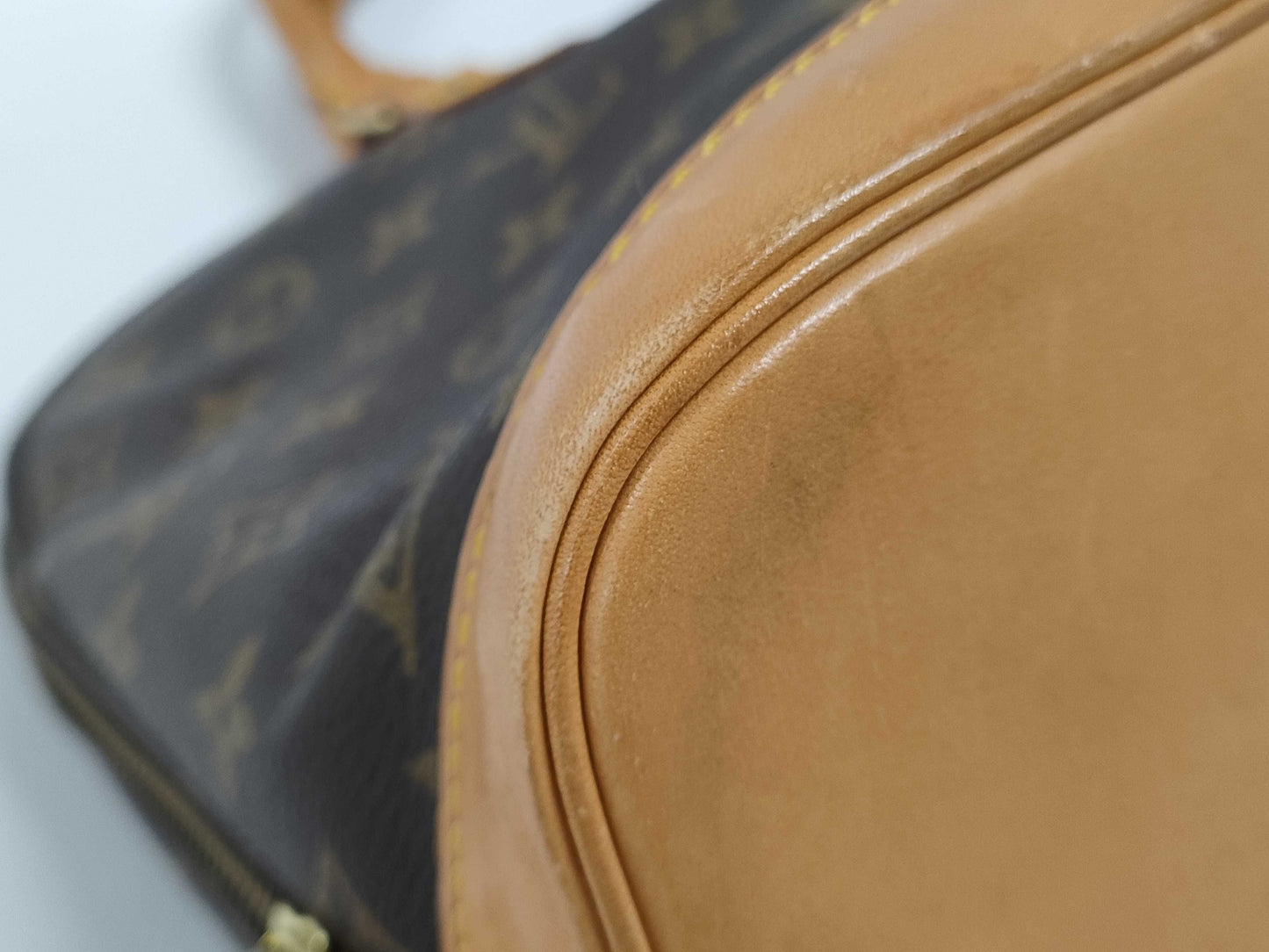LOUIS VUITTON Monogram Alma M51130 VI1922 Brown Handbag