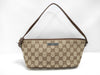 GUCCI Canvas Pouch with Broken Zipper Pull