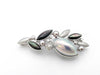 TASAKI Pearl and Shell D0.15ct K18WG 12.1g Brooch