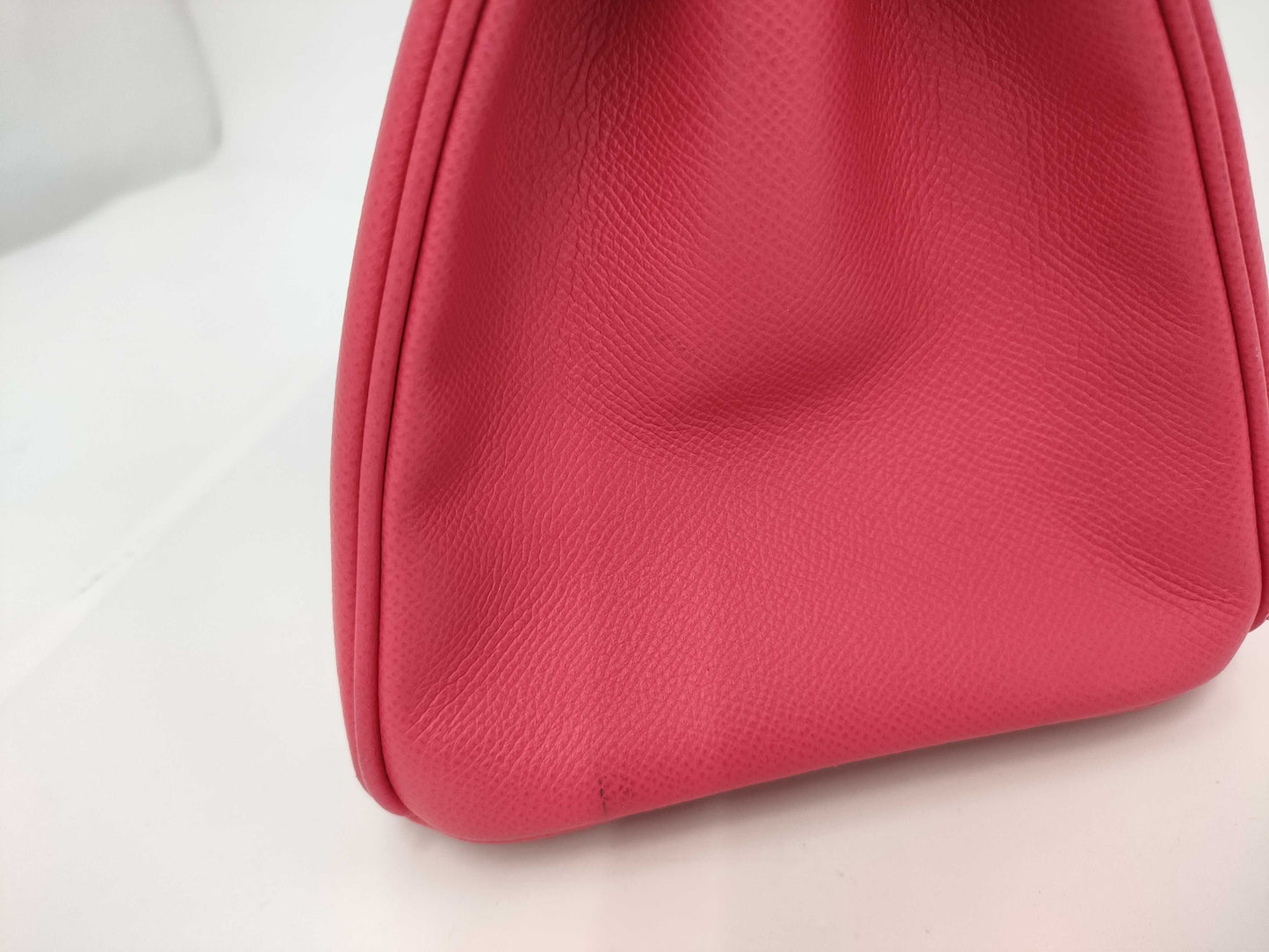 HERMES Birkin 30 Epson Pink D Stamp Handbag