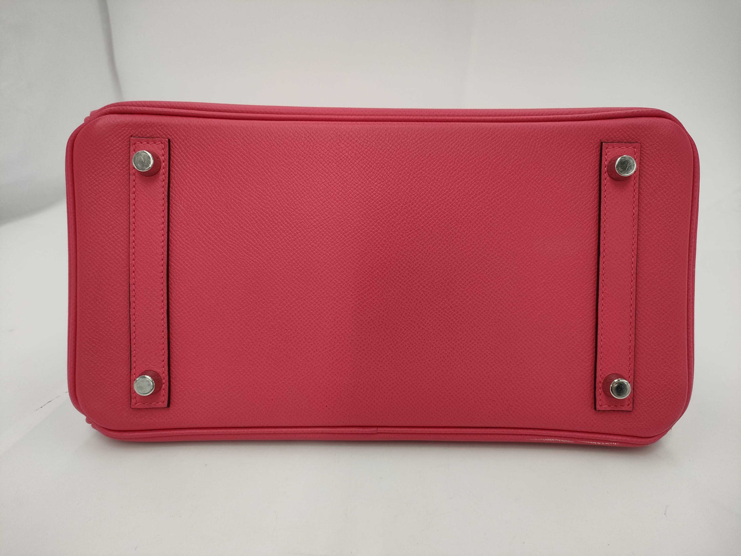 HERMES Birkin 30 Epson Pink D Stamp Handbag