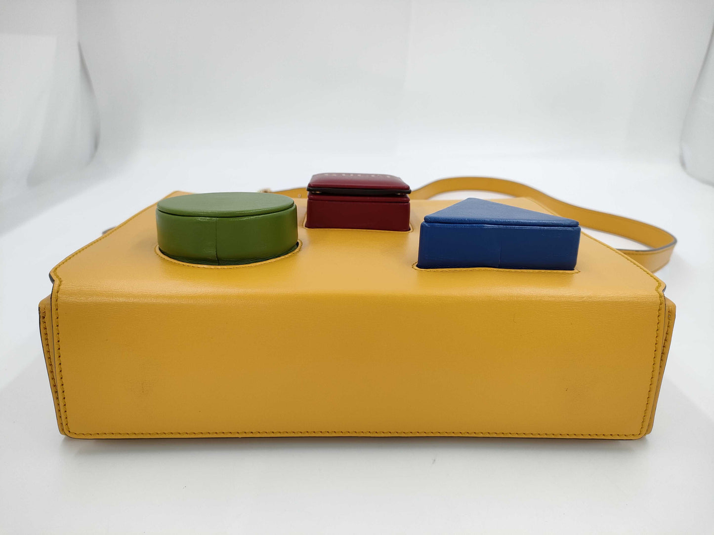 GUCCI bag yellow shoulder bag