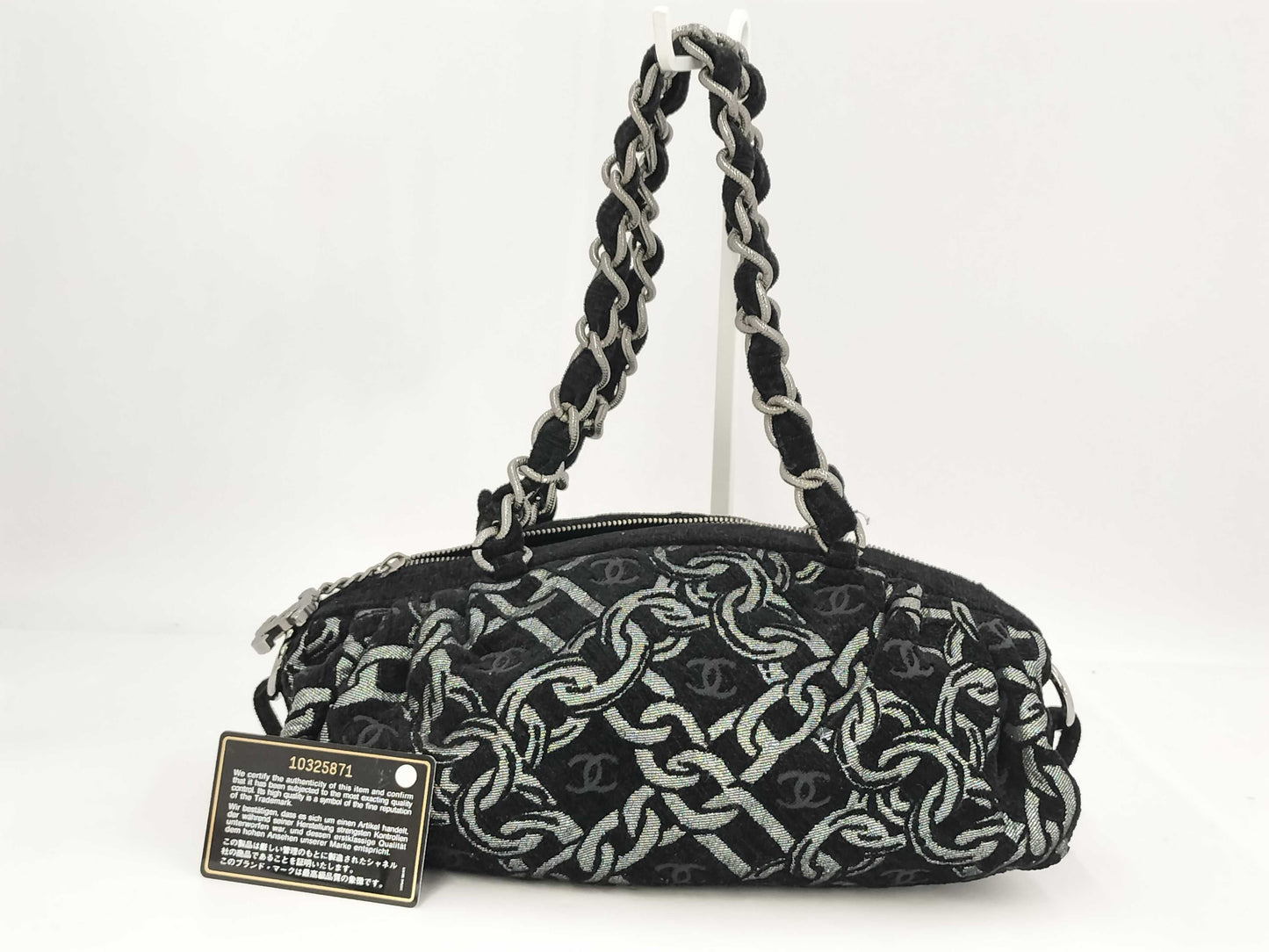 CHANEL CHANEL Fabric Chain Handbag Handbag