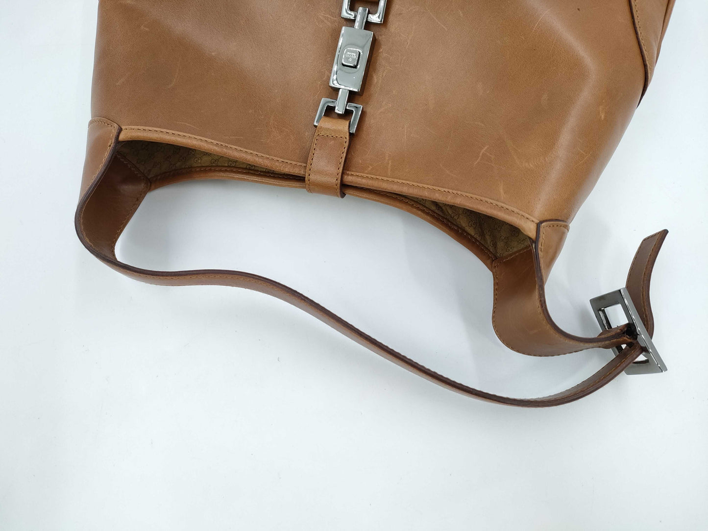 GUCCI Gucci Leather Jackie Handbag