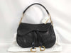 Dior Python Double Saddle Bag with G Hardware Shoulder Bag