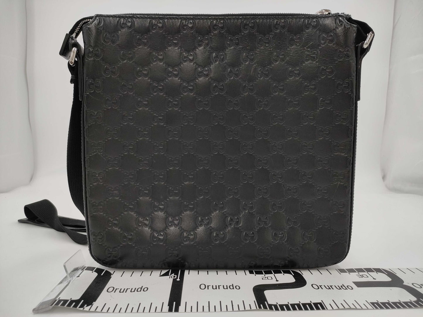 GUCCI Guccissima Gucci Shoulder Bag Black/Guccissima 406408 Shoulder Bag