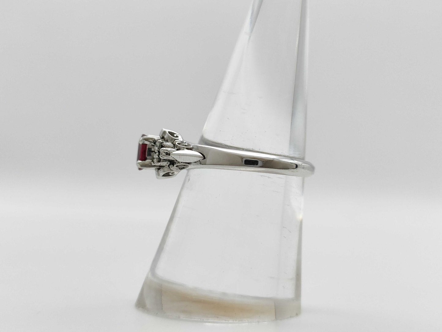R0.40ct D0.07ct PT900 4.6g Ring