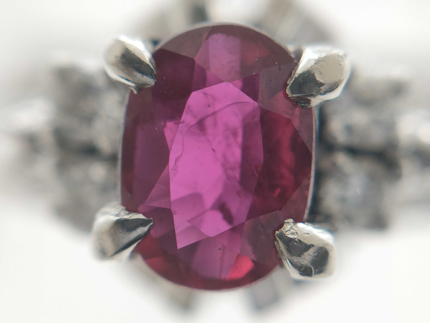 R0.40ct D0.07ct PT900 4.6g Ring