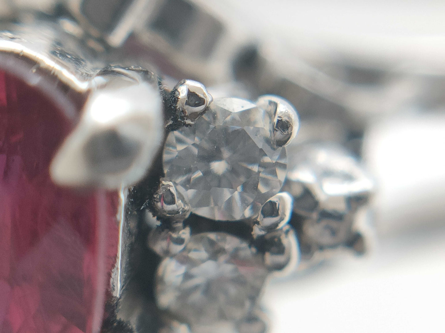 R0.40ct D0.07ct PT900 4.6g Ring