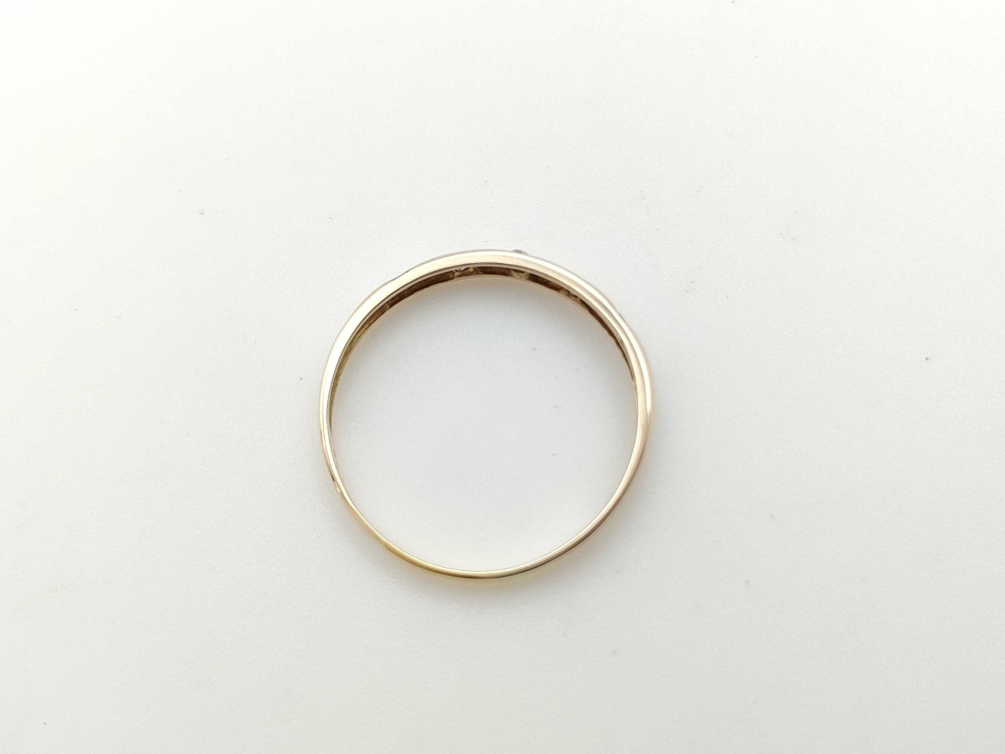 D0.06ct K10 0.9g Ring
