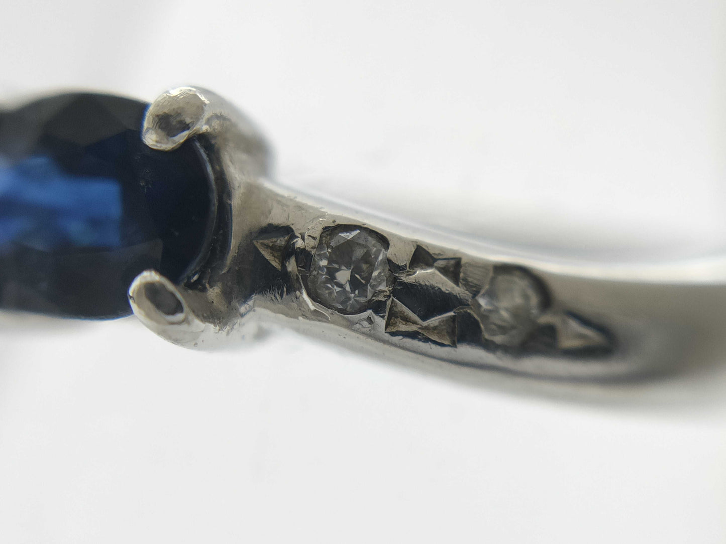 S 0.27ct D 0.01ct PT850 2.2g Ring
