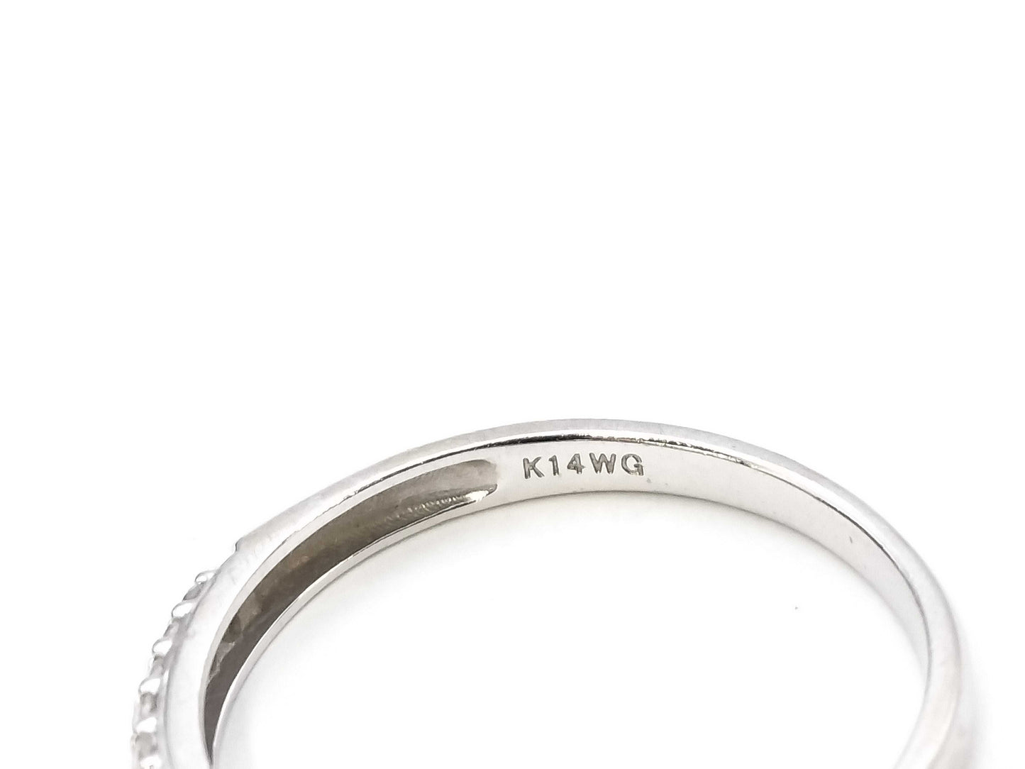 D0.23ct K14WG 1.2g Ring