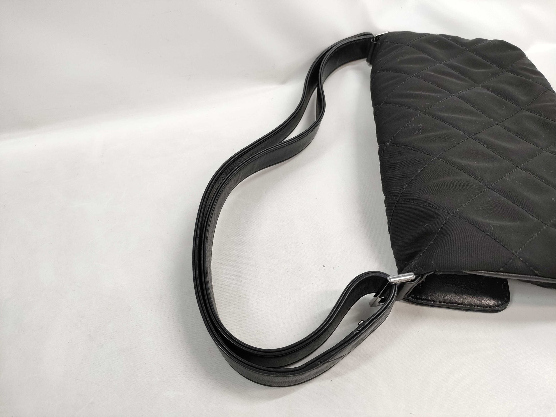 CHANEL 2.55 Nylon Shoulder Bag