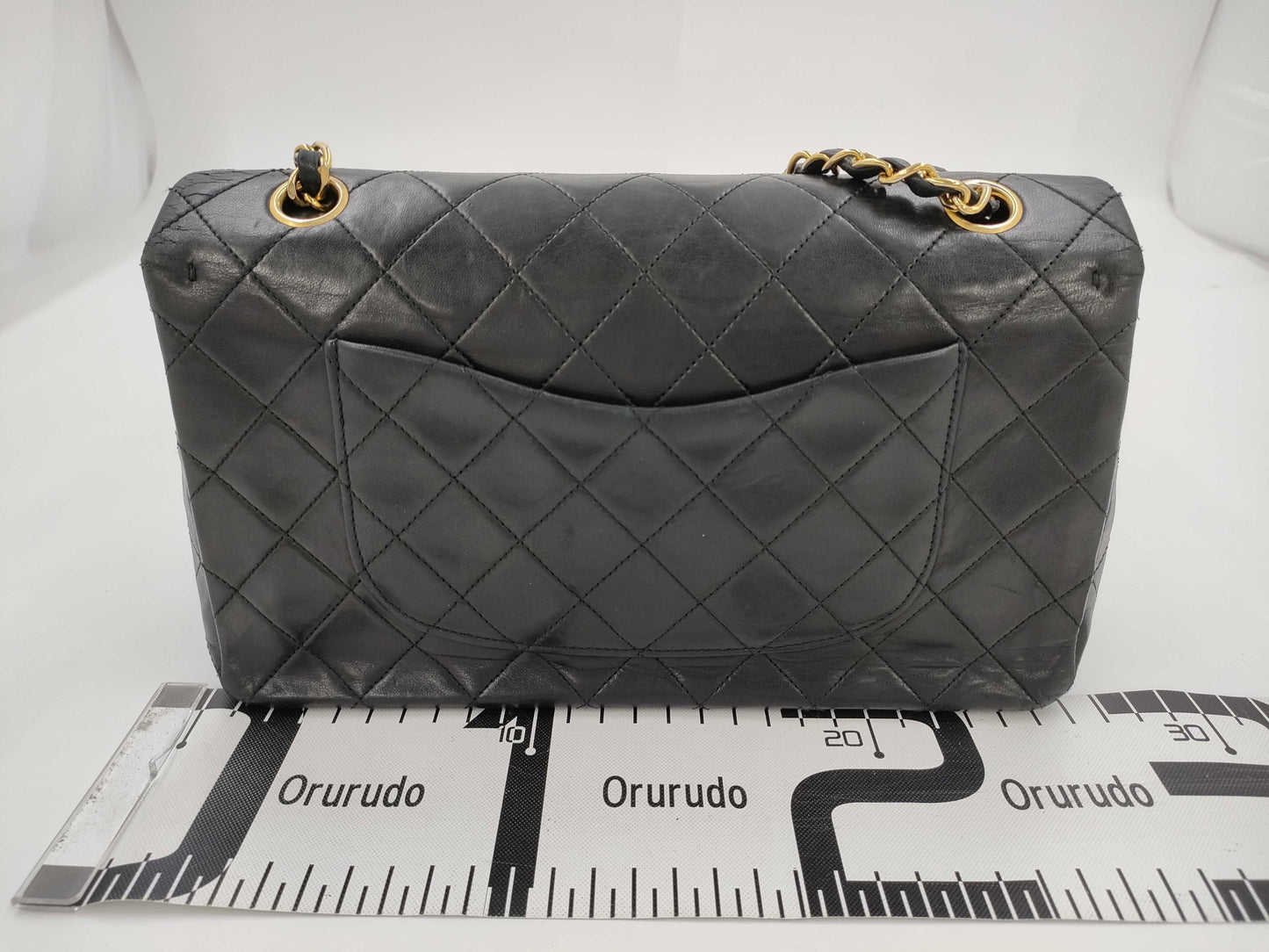 CHANEL Shoulder Bag W Flap Black