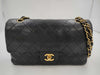 CHANEL Shoulder Bag W Flap Black