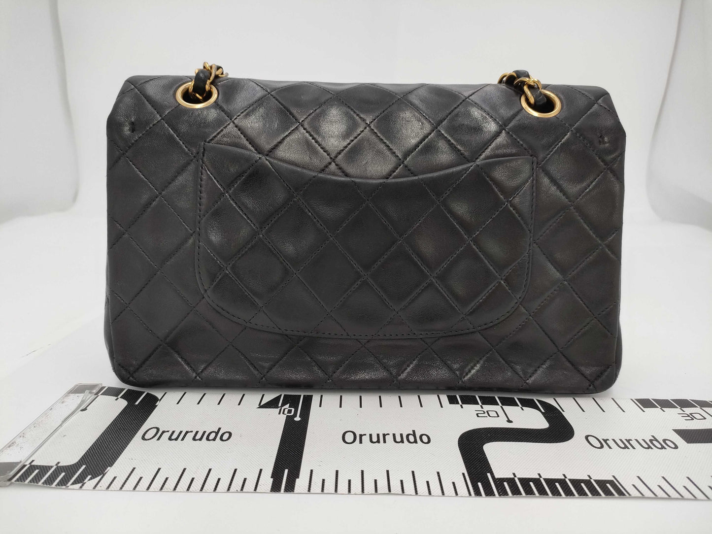 CHANEL Shoulder Bag W Flap Black