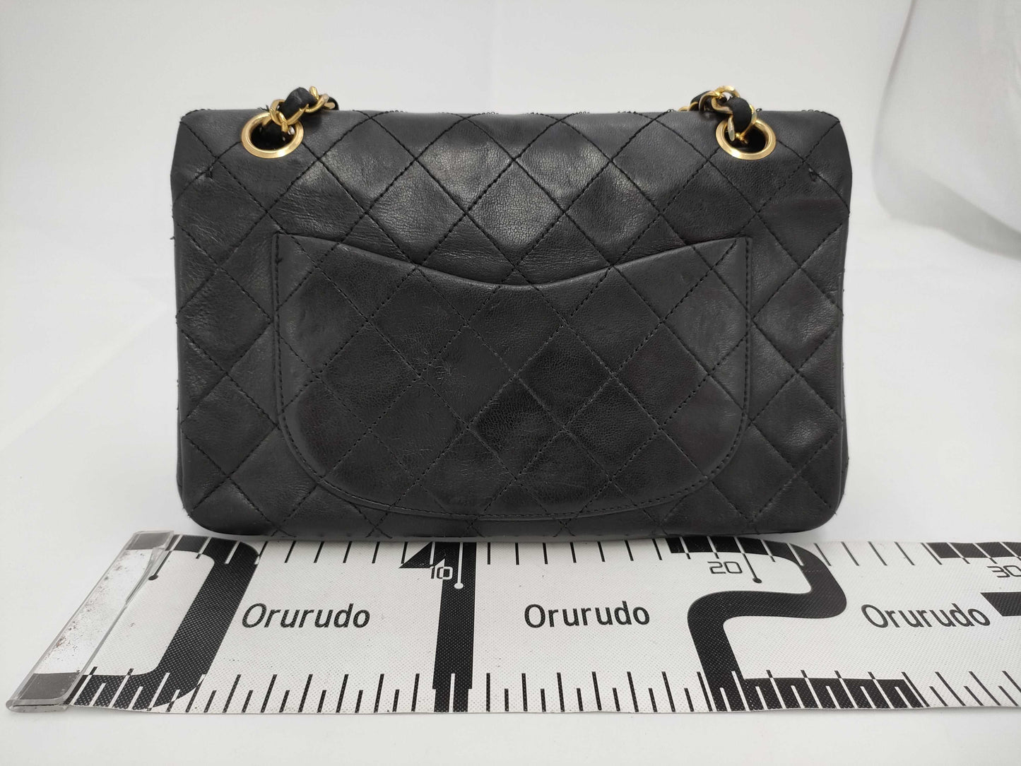 CHANEL Shoulder Bag W Flap Black