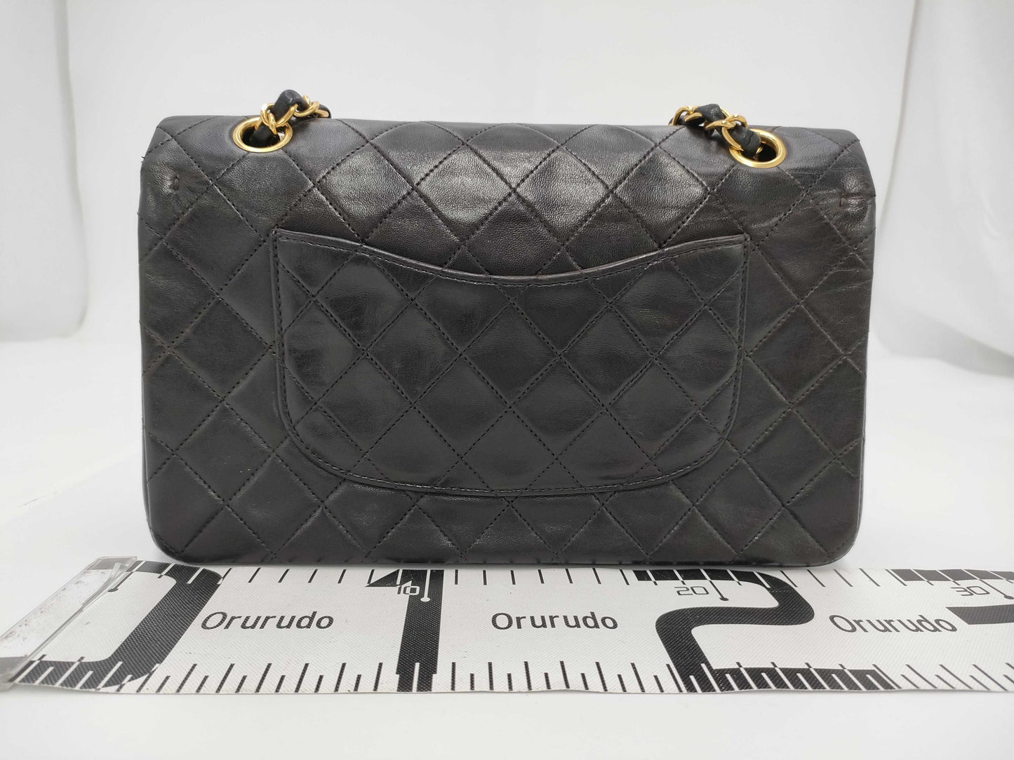 CHANEL Shoulder Bag W Flap Black