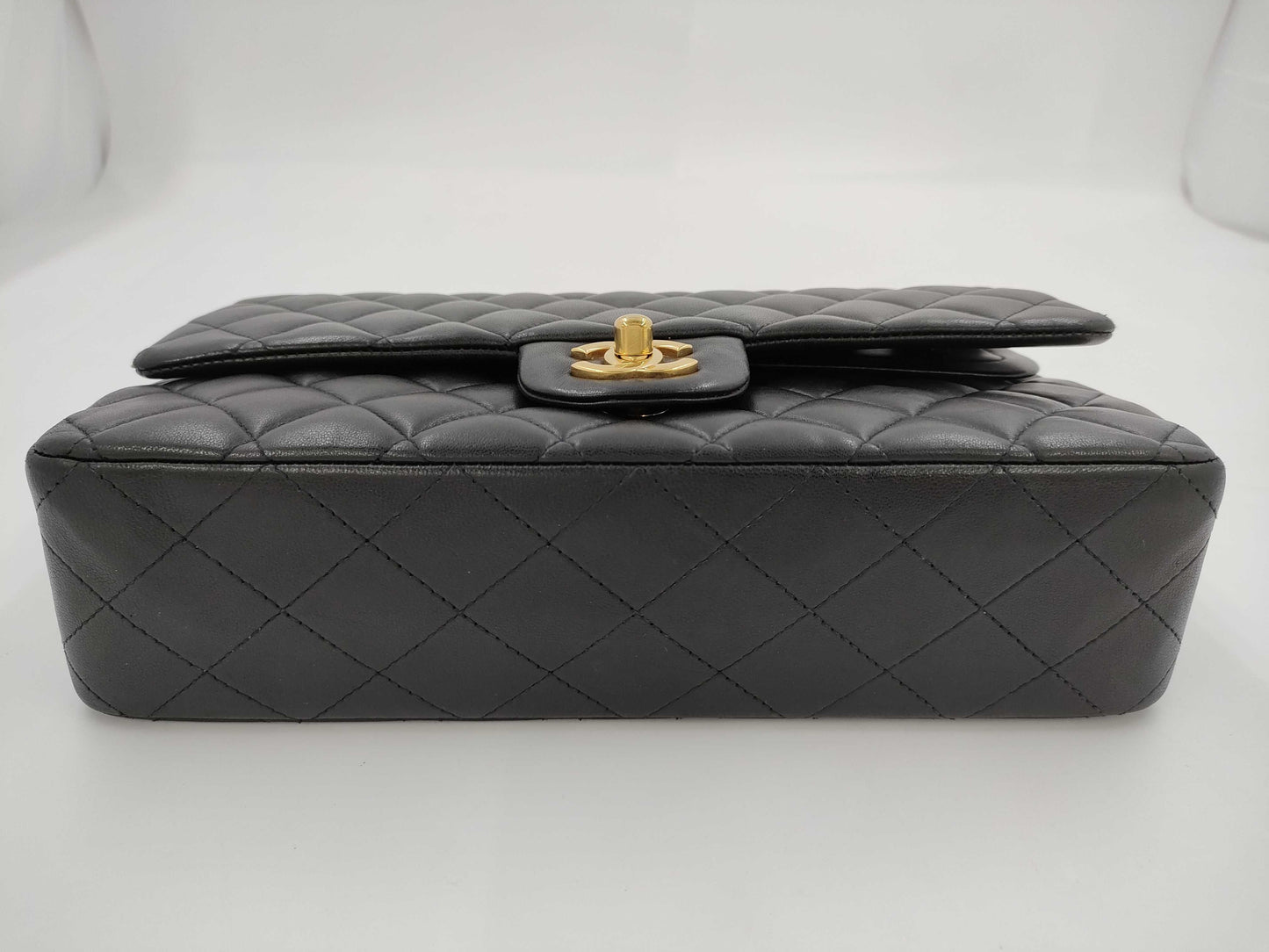 CHANEL Shoulder Bag W Flap Black