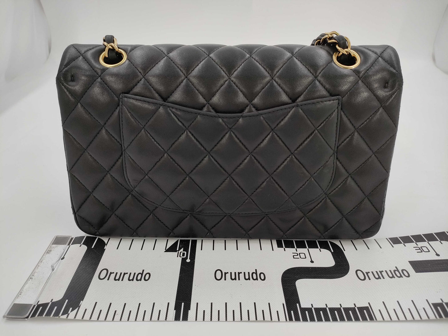 CHANEL Shoulder Bag W Flap Black