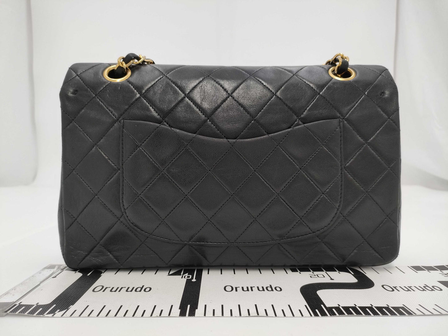 CHANEL Shoulder Bag W Flap Black