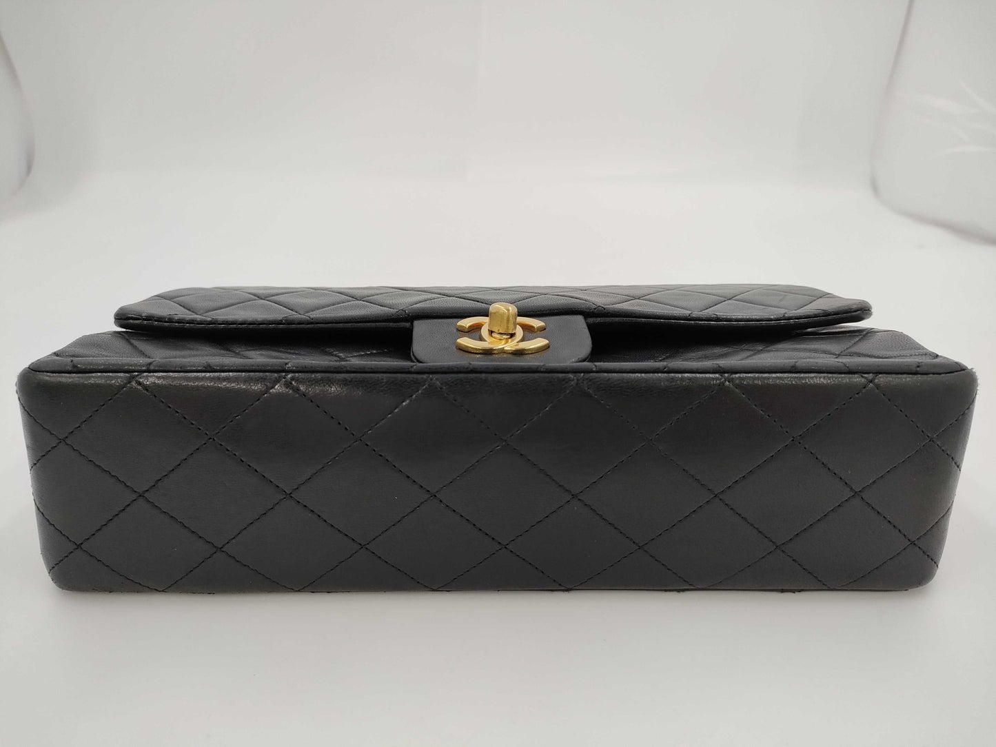 CHANEL Shoulder Bag W Flap Black