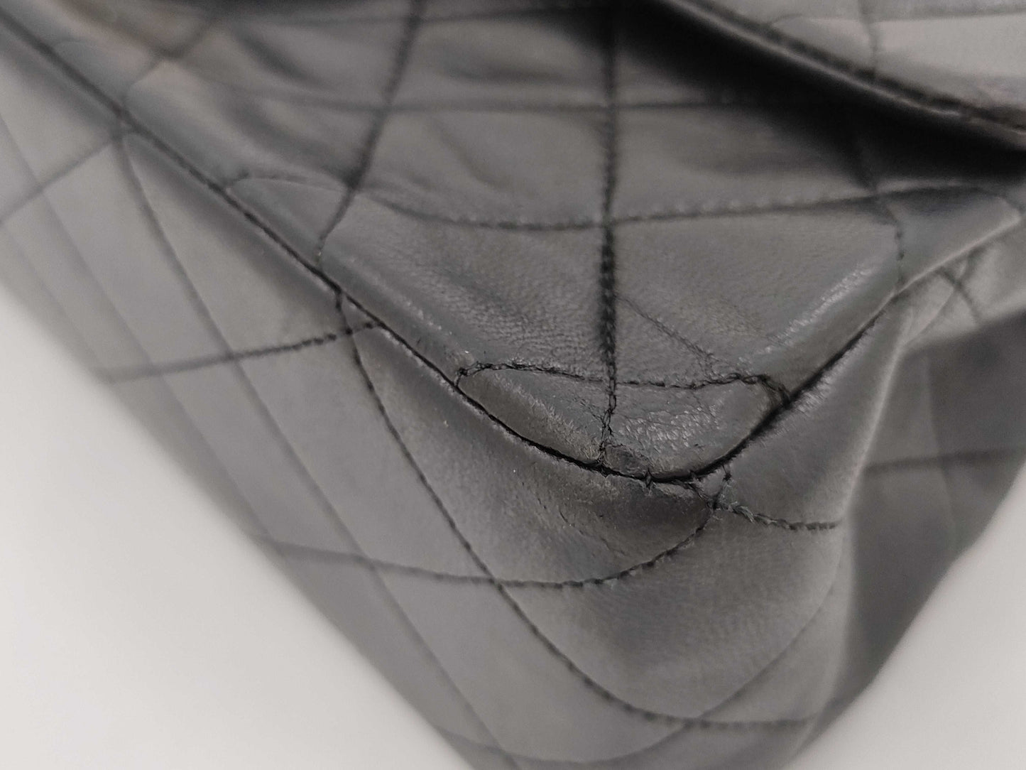 CHANEL Shoulder Bag W Flap Black