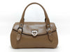 Salvatore Ferragamo Gancini Salvatore FerragamoSALVATORE FERRAGAMO 21 5322 Gancini Handbag in Brown Silver AB-21 B