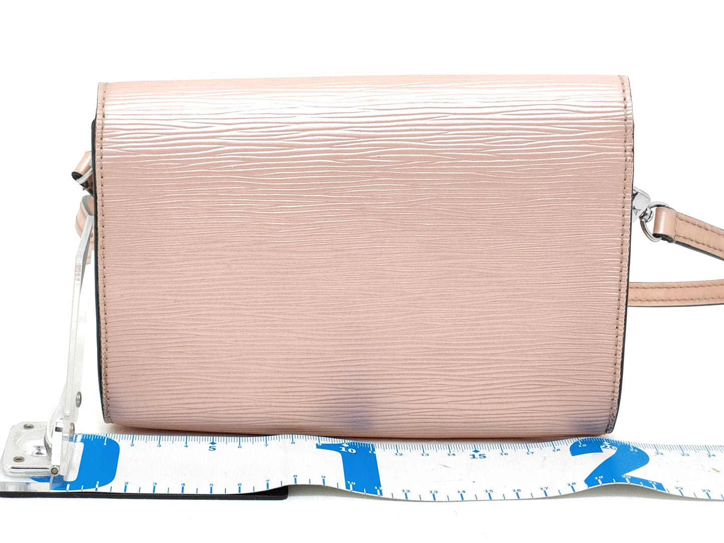 LOUIS VUITTON Epi LV Clutch Bag/Epi/Pochette Louise PM/Rose Pale Shoulder Bag