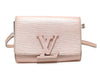 LOUIS VUITTON Epi LV Clutch Bag/Epi/Pochette Louise PM/Rose Pale Shoulder Bag