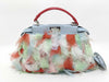 FENDI NetFendi Feather Peekaboo Handbag