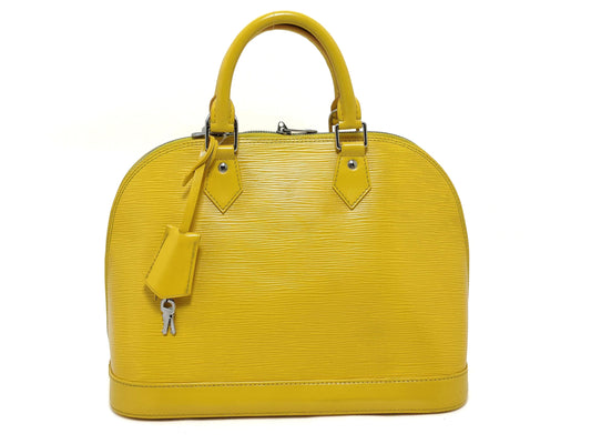 LOUIS VUITTON Epi LVLV Alma Epi Handbag
