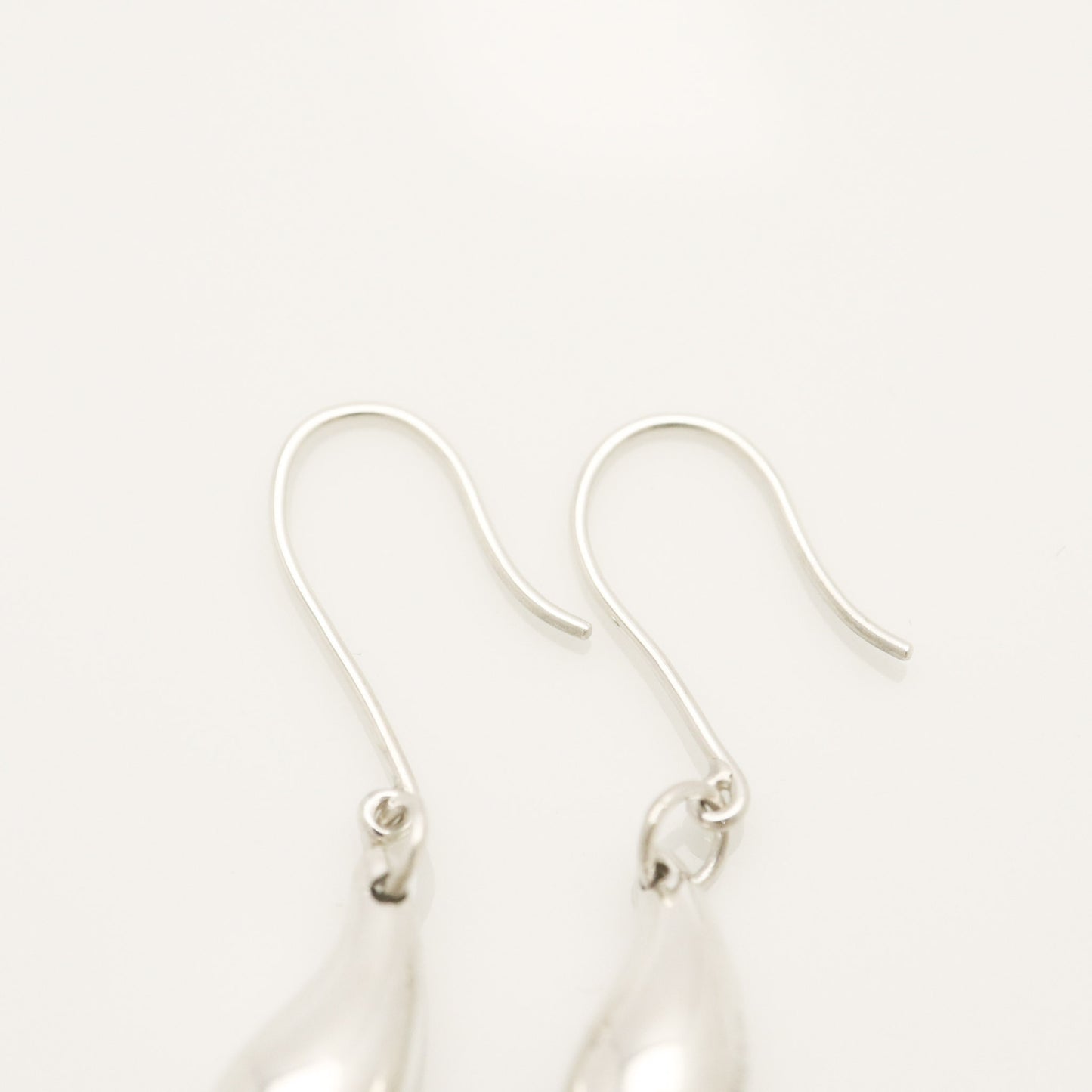 Tiffany & Co. Teardrop Earrings, 925 Sterling Silver, 3.53g