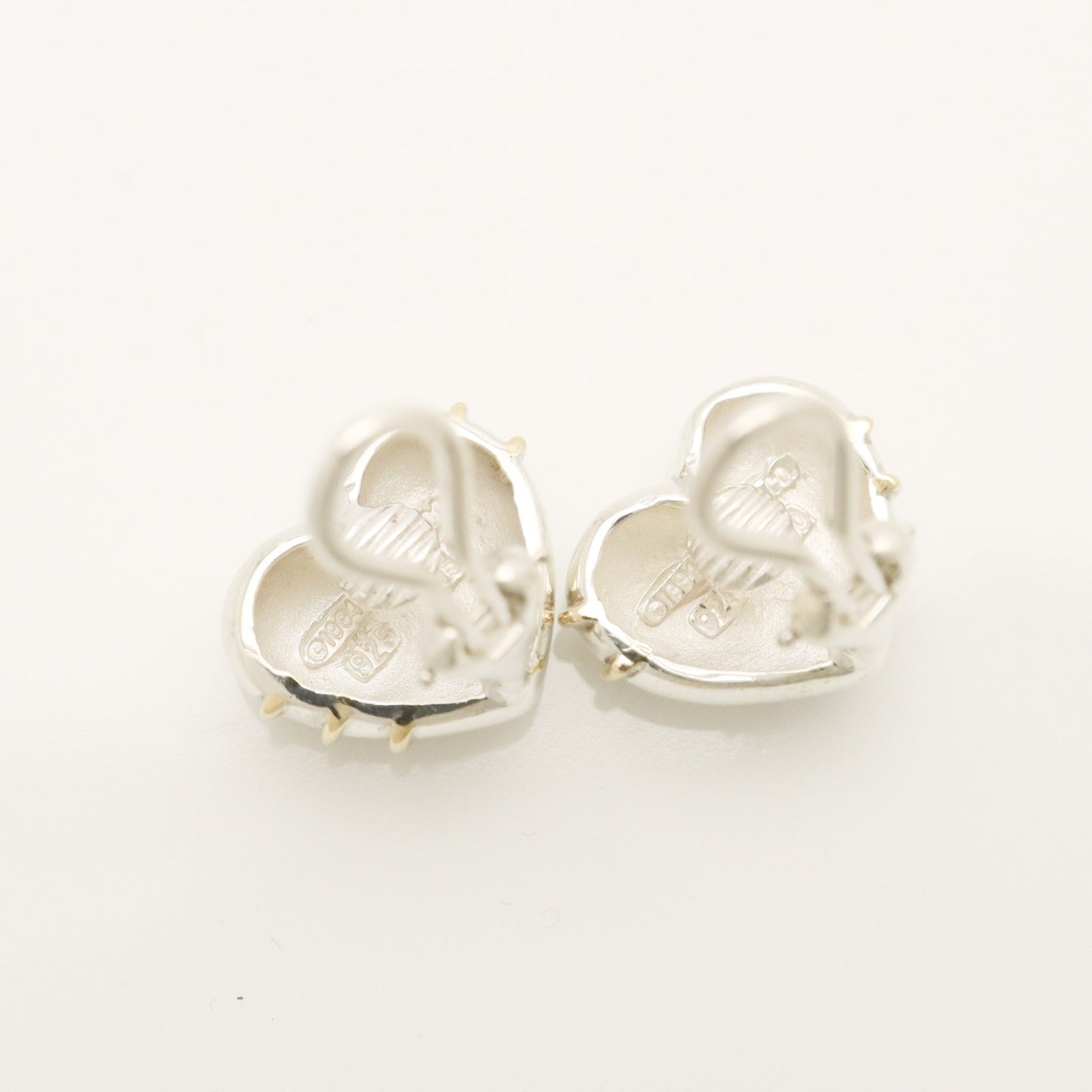 Tiffany & Co. Heart and Arrow Earrings in Sterling Silver , Weight: 6.64g
