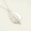 Tiffany & Co. Leaf Necklace Pendant, Sterling Silver , Weight: 8.76g