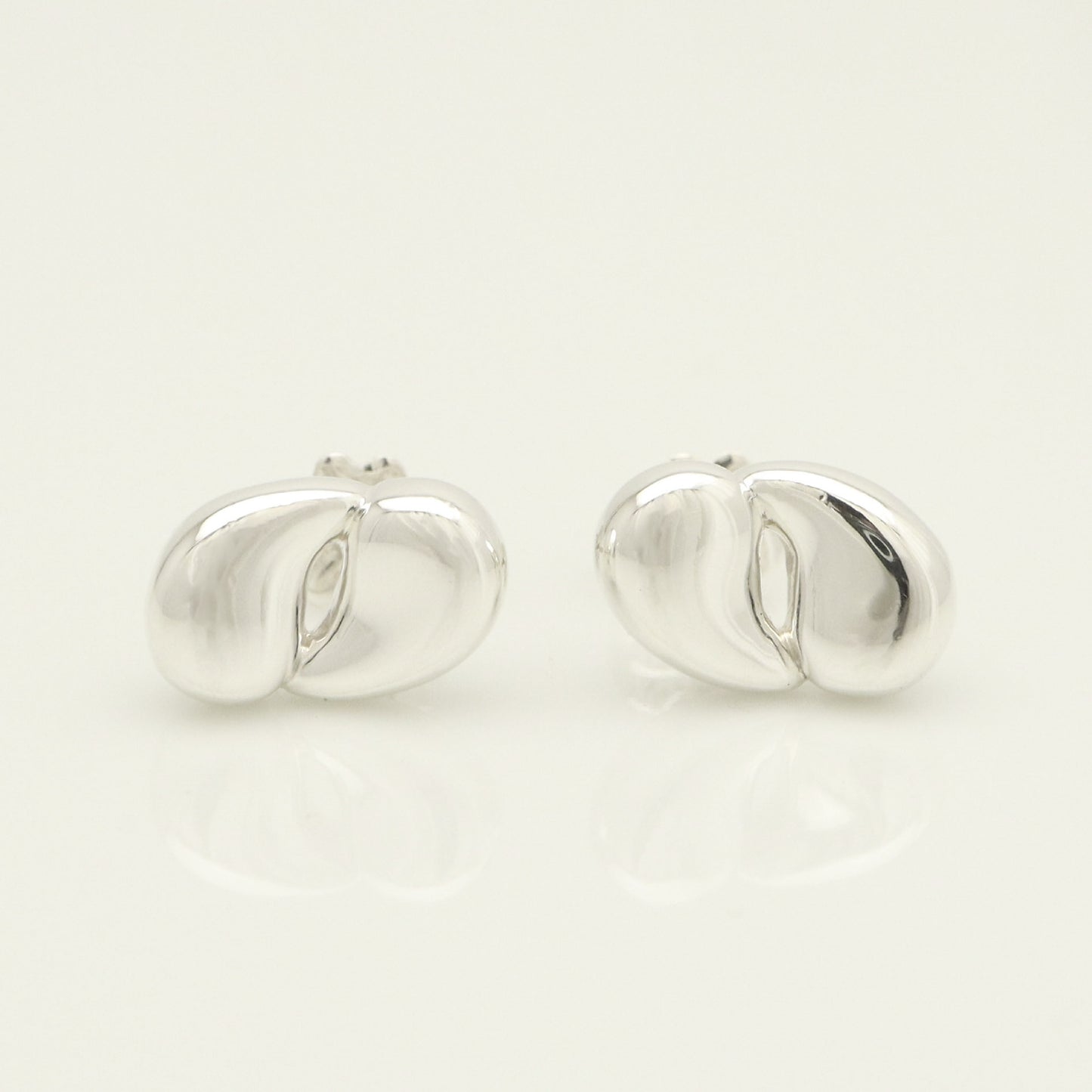 Tiffany & Co. Double Teardrop Earrings in Sterling Silver - Weight: 5.02g