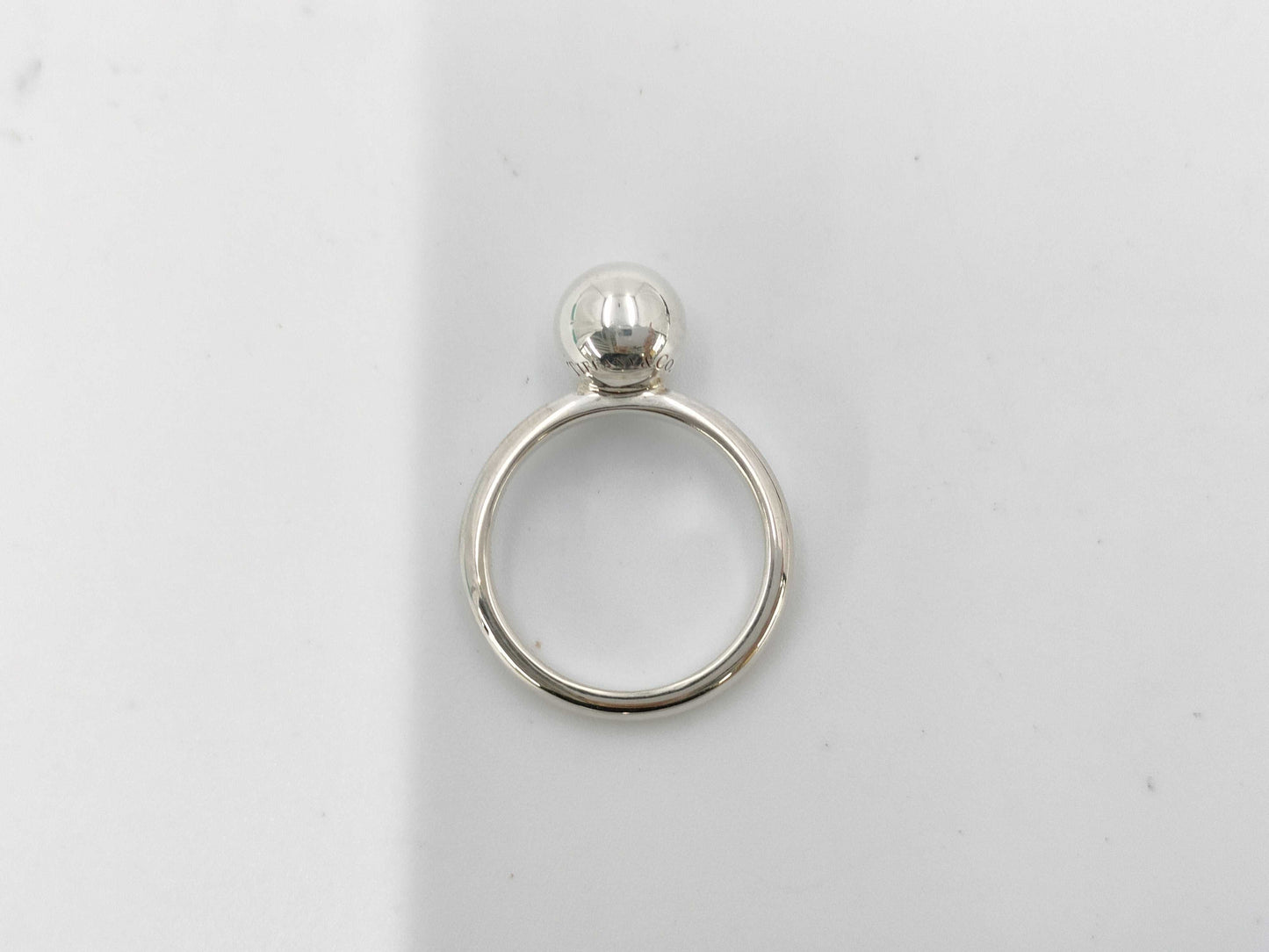 Tiffany & Co. Tiffany HardWear Ball Ring, 925, 2.7g, Silver, Size 7