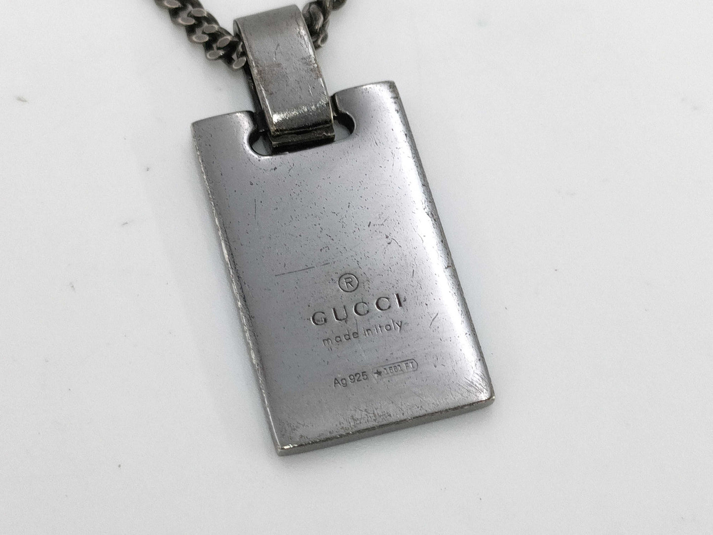 GUCCI Diamante Necklace in Ag925 Silver