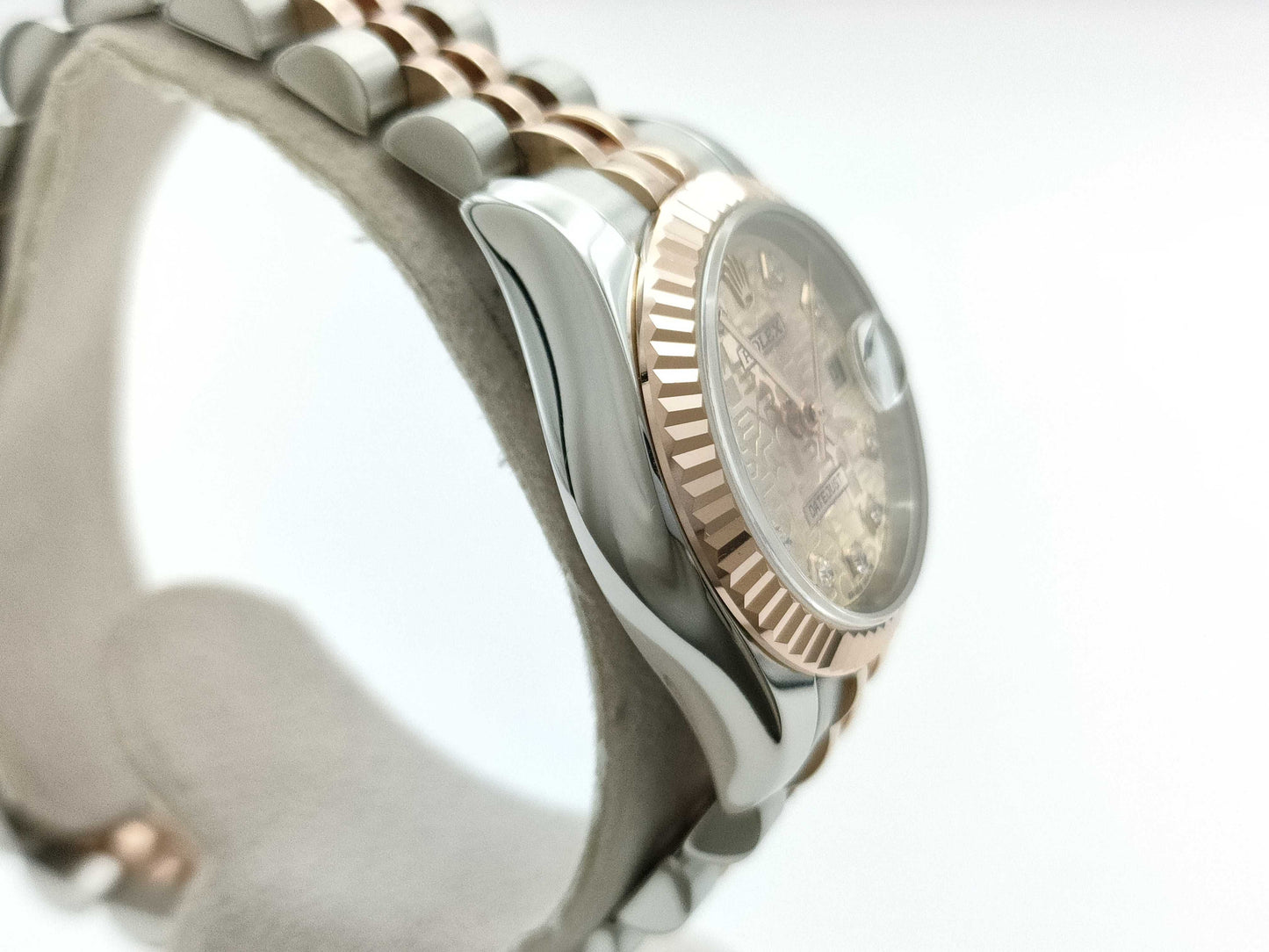 ROLEX 179171G 74Z421S3 Pink Horicon Women's Watch