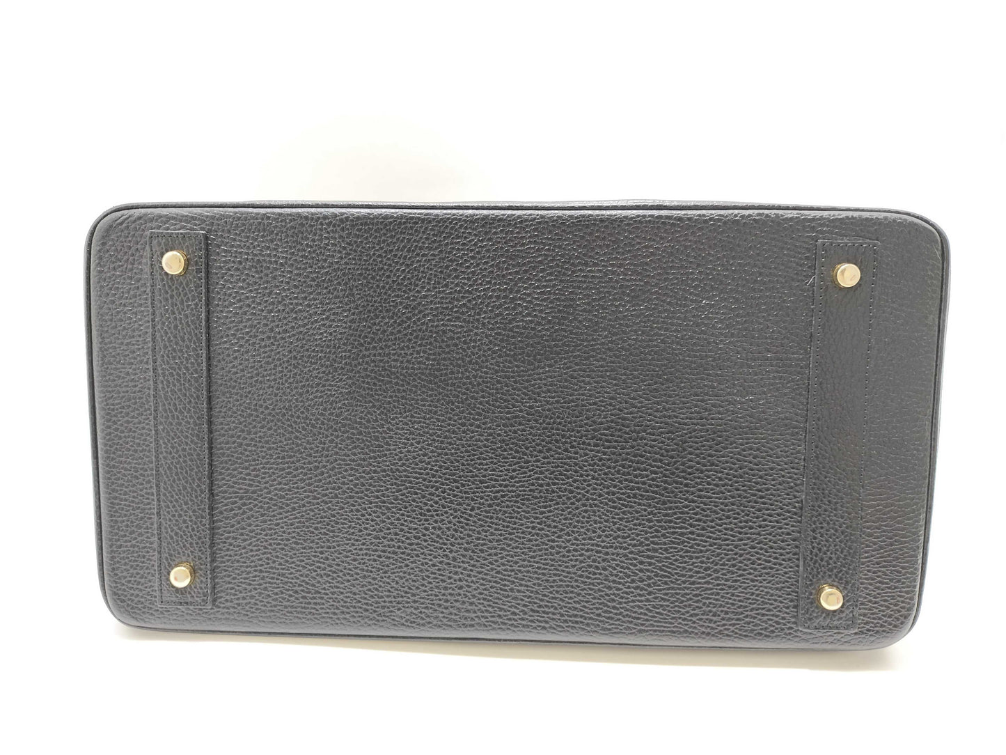 High-class Birkin-style bag, black handbag