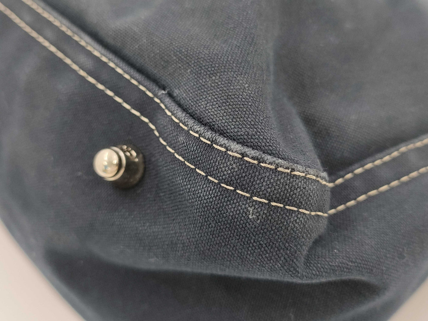 FENDI FF hardware denim handbag