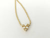 Dior Gold Rhinestone Necklace